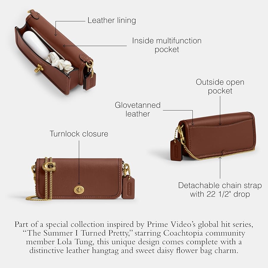 【Coach】The Summer I Turned Pretty ディンキーバッグ14 Amazon.com: Coach the Summer I Turned Pretty Dinky Bag 14